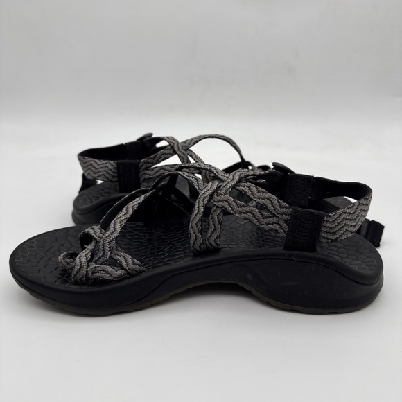 Chaco Womens SZ 7  Updraft EcoTread X2 Outdoor Sandals Black Waves  (J105182) - Picture 3 of 16